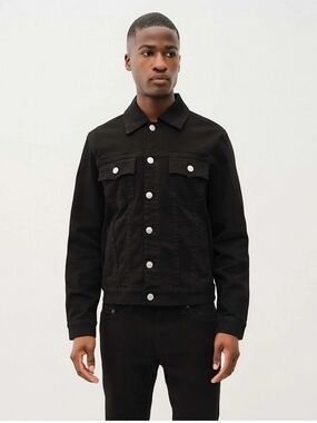 True Religion Jimmy Denim Trucker Jacket - Size Large